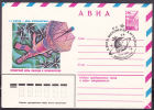 Space Russia Sowjetunion CCCP Postal Stationary  World Cosmonauts Day Postmark Moskow  12-4-1980 - Russia & USSR