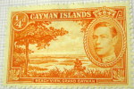 Cayman Islands 1938 Beach View 0.25d - Mint - Cayman (Isole)