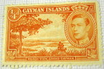 Cayman Islands 1938 Beach View 0.25d - Mint - Cayman Islands