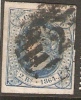 1864 Isabel II. Ed.nr.68 R.kant Beschadigd. - Usados
