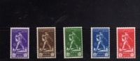 CIRENAICA 1930 PRO ISTITUTO AGRICOLO COLONIALE SERIE COMPLETA COMPLETE SET MNH - Cirenaica