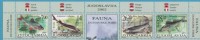 2002  JUGOSLAVIJA JUGOSLAVIA FAUNA  DANUBE FISH  INTERESSANTE - Ungebraucht