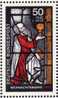 Christmas 1977 BRD 955+Block 15 ** 2€ Fenster-Bemalung Basilika St.Gereon Köln - Glas & Fenster