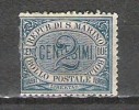 Saint-Marin - 1892-4 - Y&T 12 - Neuf Sans Gomme - Gebraucht