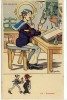 Carte Postale Ancienne Illustrateur Gervèse - Série Nos Marins. Fourrier - Moustache - Gervese, H.