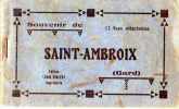 30 ST AMBROIX, Carnet De 6 Vues Sur 12 - Saint-Ambroix