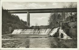 AK Reichsautobahn München - Landesgrenze Mangfallbrücke Weyarn ~1935 #05 - Miesbach