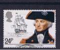 RB 773 - GB 1982 - Lord Nelson & HMS Victory 24p  - Fine Used Stamp - Maritime Naval Military Theme - Marittimi