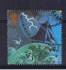 RB 773 - GB 2001 - Stormy Weather - Rough Seas & Lightning 65p  - Fine Used Stamp - Weather Climate Theme - Clima & Meteorologia