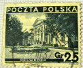 Poland 1935 Belvedere Palace 25g - Used - Oblitérés