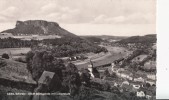 B35547 Sachs Schweiz Stadt Konigstein Mit Lilienstein Used Perfect Shape - Königstein (Sächs. Schw.)