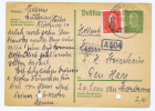 Germany: Postkarte 5 Pf  Mit Zusatzfrankatur, 1929, Mulheim -> Den Haag Holland - Tarjetas