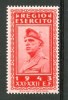 1943 Franchigia Militare Regio Esercito MNH** - Franchise