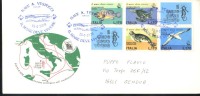 1978  Italia  Tortue Tartaruga Turtle  Foca Seal  Phoque  Nave Vespucci  Toulon  Sur Lettre - ACF - Aktion Gegen Den Hunger