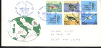 1978  Italia  Tortue Tartaruga Turtle  Foca Seal  Phoque  Nave Vespucci  Brindisi Sur Lettre - Tegen De Honger