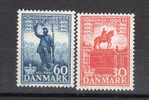 DANIMARCA / DANMARK 1955-56 -- Rif. 360/361 ** - Ongebruikt