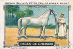 Image /  Races De Chevaux : Cheval Arabe  /  ( Horse Race Cheval ) / IM K-26/11 - Nestlé