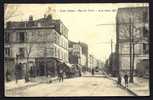 CPA  ANCIENNE- FRANCE- LES LILAS (93)- RUE DE PARIS EN GROS PLAN AVEC TRES BELLE ANIMATION- TRAMWAY- ATTELAGE- COMMERCES - Les Lilas