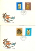 HUNGARY - 1968.FDC Set I.- 41st Stampday And Hungarian Earthernware(Folk Art) Mi 2443-2446 - FDC