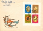 HUNGARY - 1968.FDC Sheet I.- 41st Stampday And Hungarian Earthernware(Folk Art) Mi Bl.66 - FDC