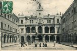 CPA 38 VIENNE HOTEL DE VILLE ET STATUE DE PONSARD 1909 - Vienne