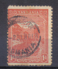 AP1336 - TASMANIA 1905, 1 D. Perf 11 . Gibbons N. 250ea - Used Stamps