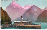 Schweiz Suisse 1909: Tellsplatte Mit Urirotstock 2932m) Dampfer URI - Mit Stempel GÖSCHENEN 6.VI.09 - Sisikon