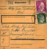 LUXEMBOURG HEINERSCHEID : Etiquette Pour Envoi De Coli (07.01.1943) - Frankeermachines (EMA)