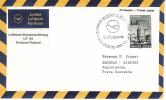 FFC  Budapest-Belgrad  Lufthansa   1967 - FDC