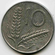 Italie Italia 10 Lire 1977 Alu KM 93 - 10 Lire