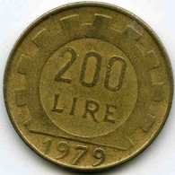 Italie Italia 200 Lire 1979 KM 105 - 200 Lire