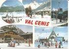VAL CENIS .. LE DEPART DES PISTES DE LANSLEBOURG ET LANSLEVILLARD - Val Cenis