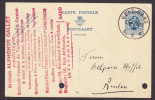 Belgium Postal Stationery Ganzsache Entier ALPHONSE GALLET Deluxe GENT - GAND 1934 To ROULENS (2 Scans) - Cartes Postales 1909-1934