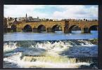 RB 775 - J. Arthur Dixon Postcard - Devorguilla's Bridge & The River Nith - Dumfries Scotland - Dumfriesshire