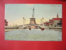 The Chutes Dreamland Coney Island NY  1910 Cancel- Note Top Center Paper Peell -  ------ref 303 - Long Island