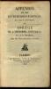 "Appendix De Diis Et Heroibus Poeticis" Ou "Abrégé De L´histoire Poétique" JOUVENCY - PARISIIS, (1826) - Oude Boeken