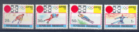 Rwanda Ocb Nr :  443 - 446 ** MNH   (zie Scan) - Ongebruikt