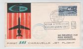 Denmark First SAS Caravelle Jet Flight Copenhagen - Lissabon 30-5-1960 - Cartas & Documentos