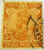 India 1911 King George V 3a - Used - 1911-35  George V