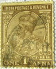 India 1932 King George V 1a - Used - 1911-35  George V