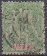 MARTINIQUE  N°44__OBL VOIR SCAN - Used Stamps