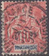 MARTINIQUE  N°45__OBL VOIR SCAN - Used Stamps