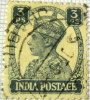 India 1940 King George VI 3p - Used - 1936-47 King George VI