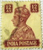 India 1940 King George VI 12a - Used - 1936-47  George VI