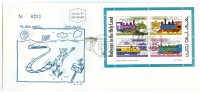 Israel FDC - 1977, Philex Nr. BLOCK 16, CARTOON FDC - Limited Edition - *** - Full Tab - Mint Condition - - FDC