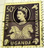 Kenya 1960 Zebra 50c - Used - Kenya, Uganda & Tanganyika