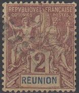 REUNION  N°33__OBL VOIR SCAN - Used Stamps