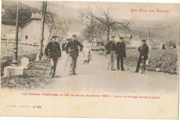 Poste  Frontiére   Du Col De Saales     Avant La Guerre   14/18 - Aduana