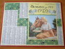 1960 Almanach Des P.T.T. ( 215 X 290 Mm. - Pour Details Voir Photo ) !! - Grand Format : 1961-70