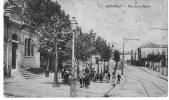 CPA 94 GENTILLY RUE DE LA MAIRIE (ETAT MEDIOCRE CARTE TACHEE ) - Gentilly